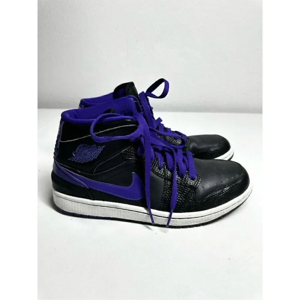 Nike Air Jordan 1 Retro 86 Dark Concord Black Purple 644490-014 Men’s Size 7,5